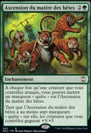 Ascension du maître des bêtes