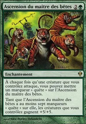 Ascension du maître des bêtes