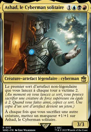 Ashad, le Cyberman solitaire