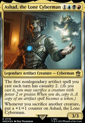 Ashad, le Cyberman solitaire