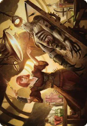 Ashnod, mécaniste de chair - Illustration