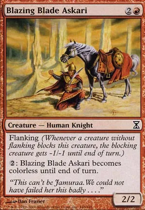 Askari de la lame brûlante