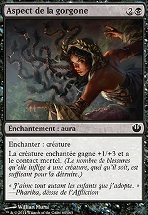 Aspect de la gorgone