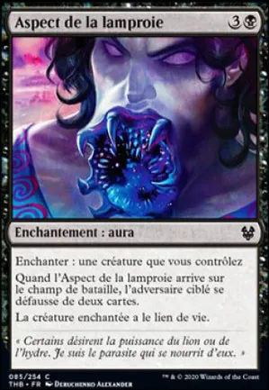 Aspect de la lamproie