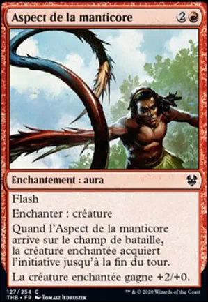 Aspect de la manticore