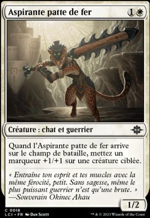 Aspirante patte de fer