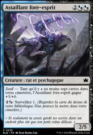 Assaillant fore-esprit