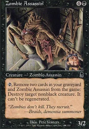Assassin zombie