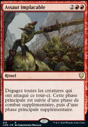 Assaut implacable