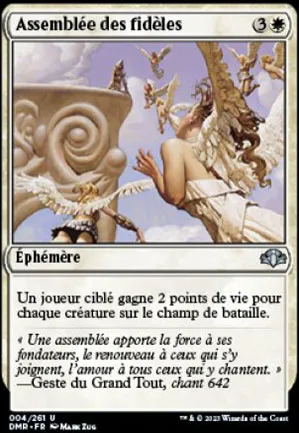 Assemblée des fidèles