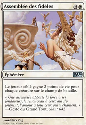 Assemblée des fidèles