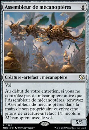 Assembleur de mécanoptères