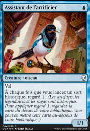 Assistant de l'artificier