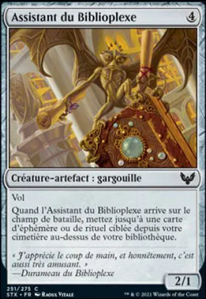 Assistant du Biblioplexe