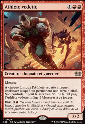 Athlète vedette
