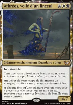 Athréos, voilé d'un linceul