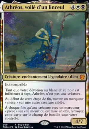 Athréos, voilé d'un linceul