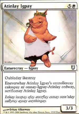 Atinlay Igpay
