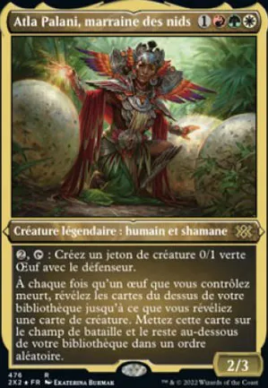 Atla Palani, marraine des nids