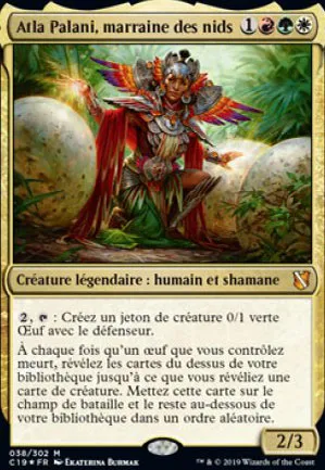 Atla Palani, marraine des nids