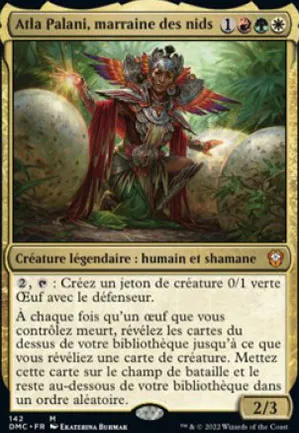 Atla Palani, marraine des nids