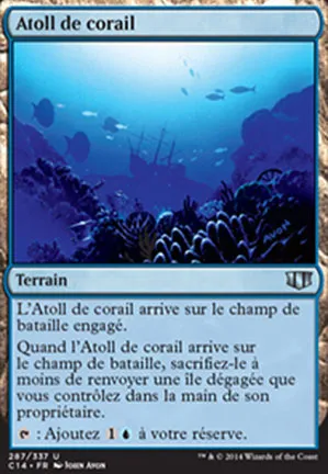 Atoll de corail