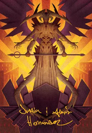 Atraxa, voix des praetors - Illustration