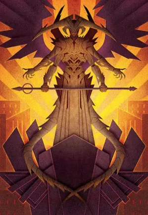 Atraxa, voix des praetors - Illustration