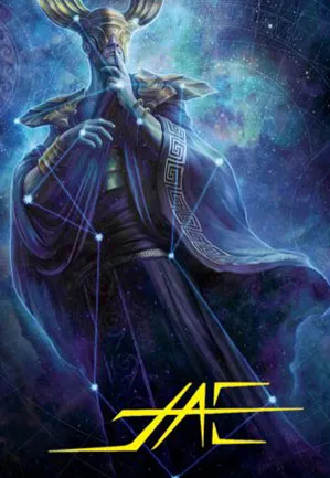 Atris, oracle des demi-vérités - Illustration