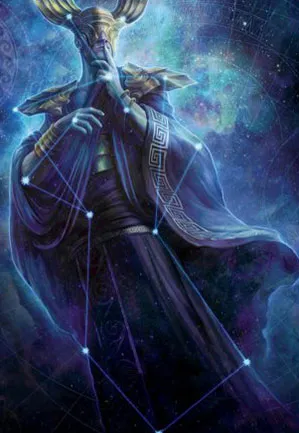 Atris, oracle des demi-vérités - Illustration