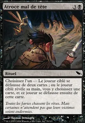 Atroce mal de tête