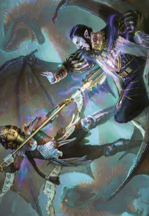Attaque finale de Huatli - Illustration