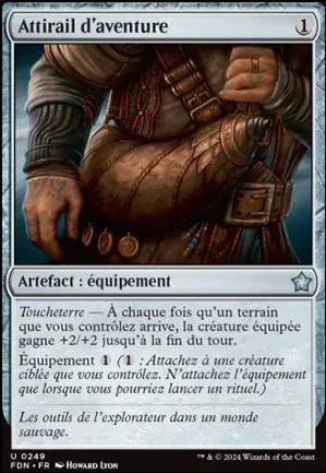 Attirail d'aventure