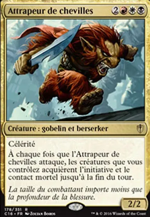 Attrapeur de chevilles