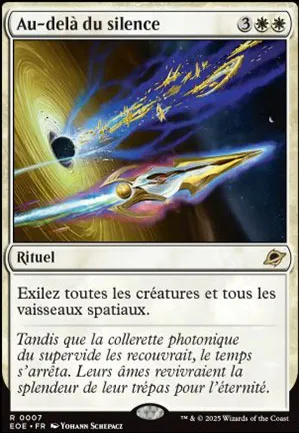 Au-delà du silence