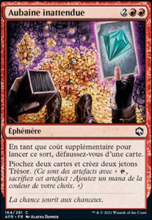 Aubaine inattendue
