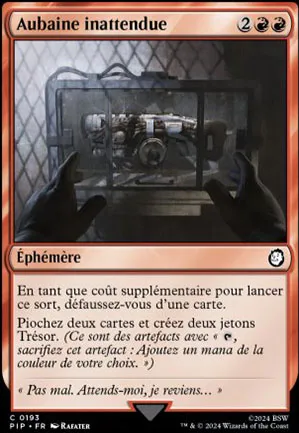 Aubaine inattendue