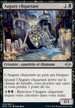 Augure cliquetant