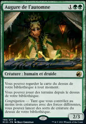 Augure de l'automne