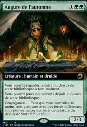 Augure de l'automne