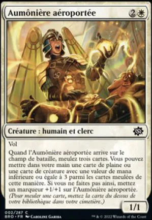 Aumônière aéroportée