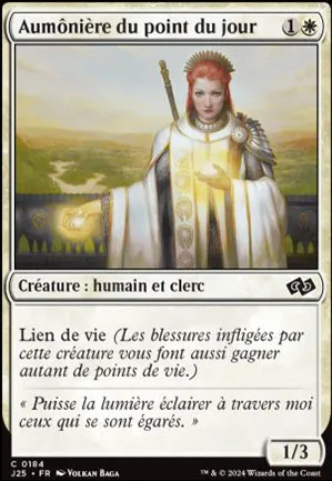 Aumônière du point du jour