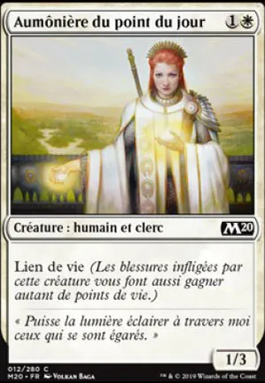 Aumônière du point du jour
