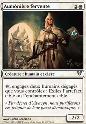 Aumônière fervente
