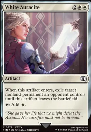 Auralithe blanche