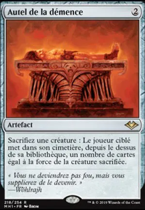 Autel de la démence