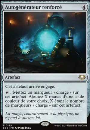 Autogénérateur renforcé