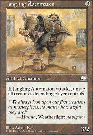 Automate cliquetant