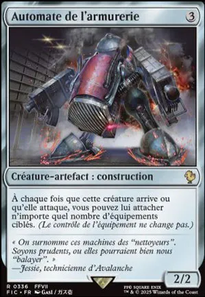 Automate de l'armurerie