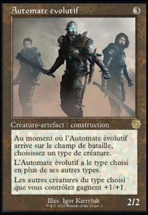 Automate évolutif
